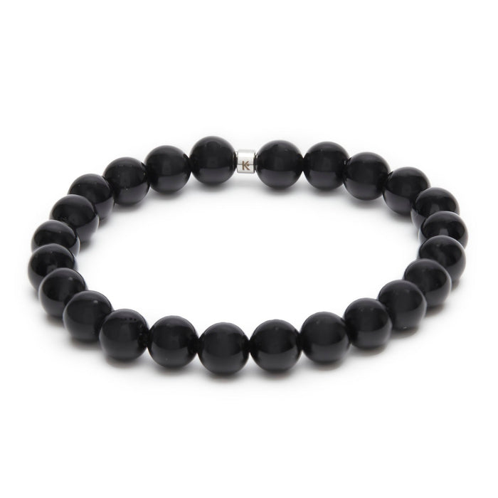 Bracelet en Obsidienne pour hommes